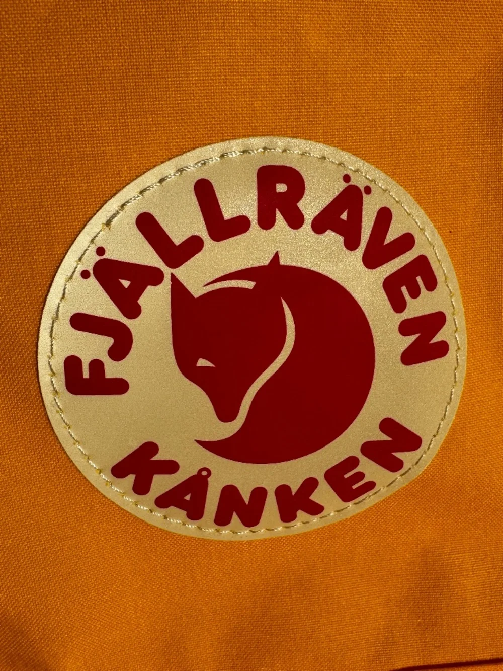 Authentic Fjallraven Kanken Classic Backpack - Warm Yellow Ochre (Mint/Like New)